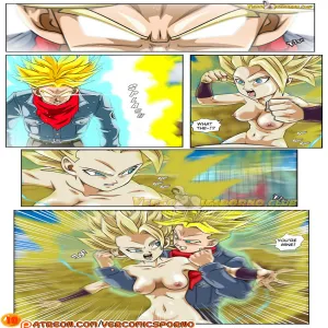 Trunks And Caulifla - page 11