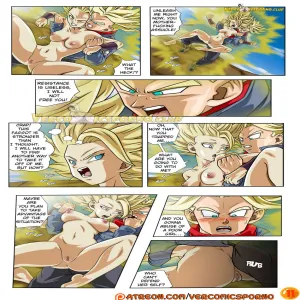 Trunks And Caulifla - page 12