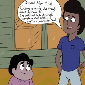 Connie Has New Friends - page 1