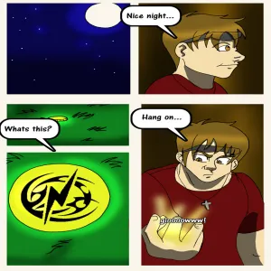 Lightning Fursona Transformation - page 1