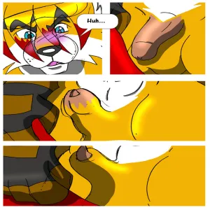 Lightning Fursona Transformation - page 6
