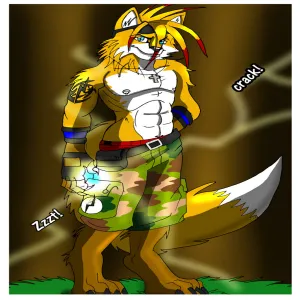 Lightning Fursona Transformation - page 8