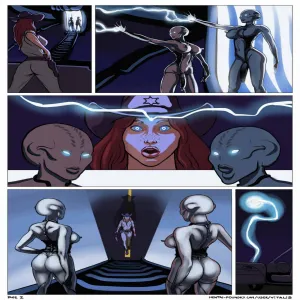 Alien Dickgirls From Space - page 3