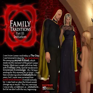 Family Traditions 3 - Initiation - page 1