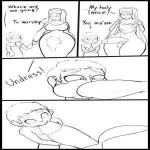 Futa Nun And Altar Boy - page 1