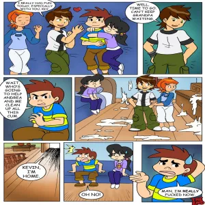 Fun At Kevin's - page 9