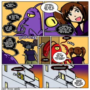 A Date With A Tentacle Monster 4 - Tentacle Multiplicity - page 14