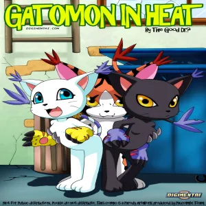 Gatomon In Heat 1 - page 1