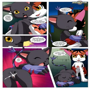 Gatomon In Heat 1 - page 9