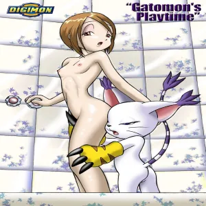 Gatomon's Playtime - page 1