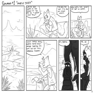 Gamma 1 - Lovely Thief - page 1