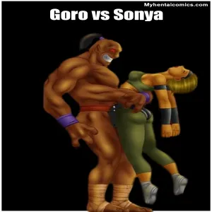 Goro vs Sonya - page 1