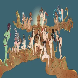 Groot And Avatar Girls - page 1