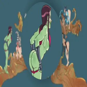 Groot And Avatar Girls - page 2