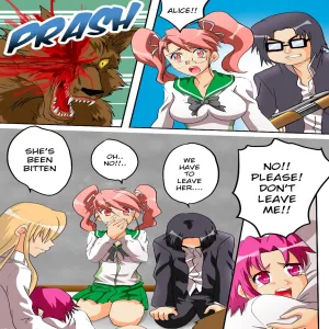 High School Of The Werewolf 1 - page 8