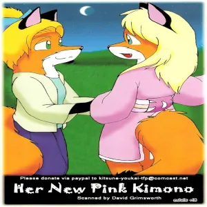 Her New Pink Kimono - page 1