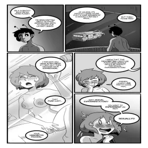 In Space, No One Can Hear You Shlick 2 - A Study On Human Anatomy - page 5