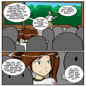 A Date With A Tentacle Monster 6 - Tentacle Summer Camp Part 1 - page 2