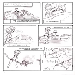 In A Motel With Kiska - page 1
