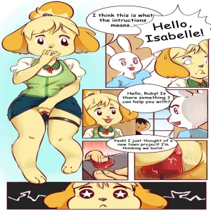 Isabelle's Hard Day At Work - page 3