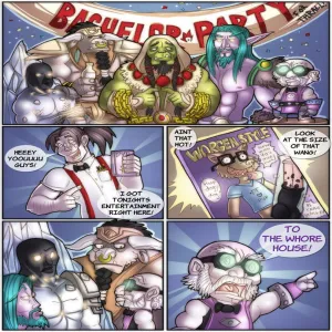 A Warcraftian Bachelor Party - page 2