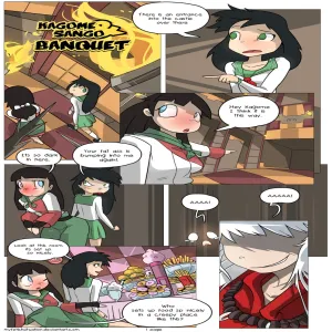 Kagome And Sango Banquet - page 2